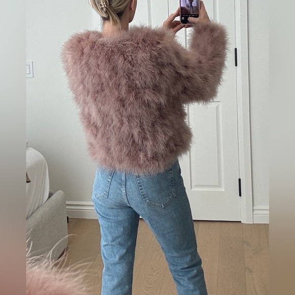 BNWT Lamarque Deora Feather Jacket - Picture 5 of 9